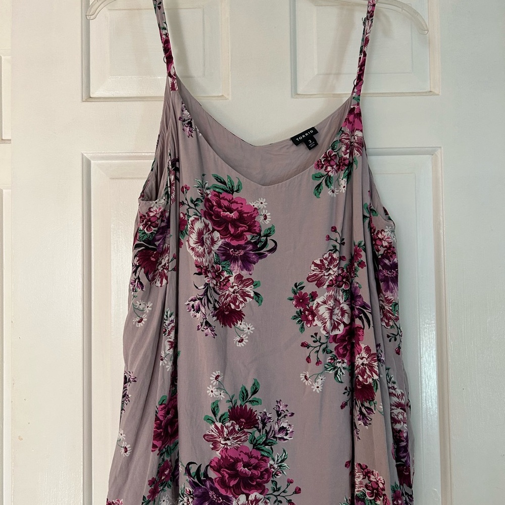 Torrid Mauve Floral Camisole